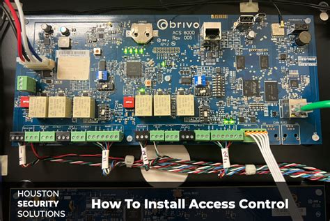 How High Can I Install Access Control R